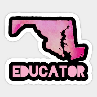 Maryland Educator Sticker